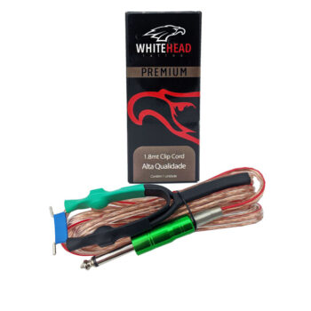 Clip Cord White Head PREMIUM - P10 plug