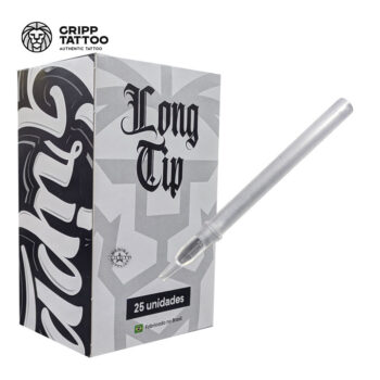 Long Tip Gripp Tattoo - Caixa 25 unidades