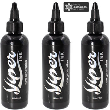 Tinta VIPER INK 120ml - Tons Pretos