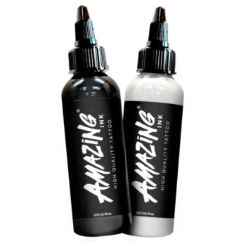 Kit de Tintas Amazing 120ml - Preto e Branco