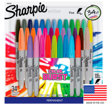 Kit 34 Sharpie Burst Color