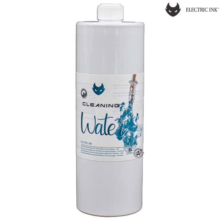 Cleaning WATER Refil 1000ml - Agua Destilada - Electric Ink