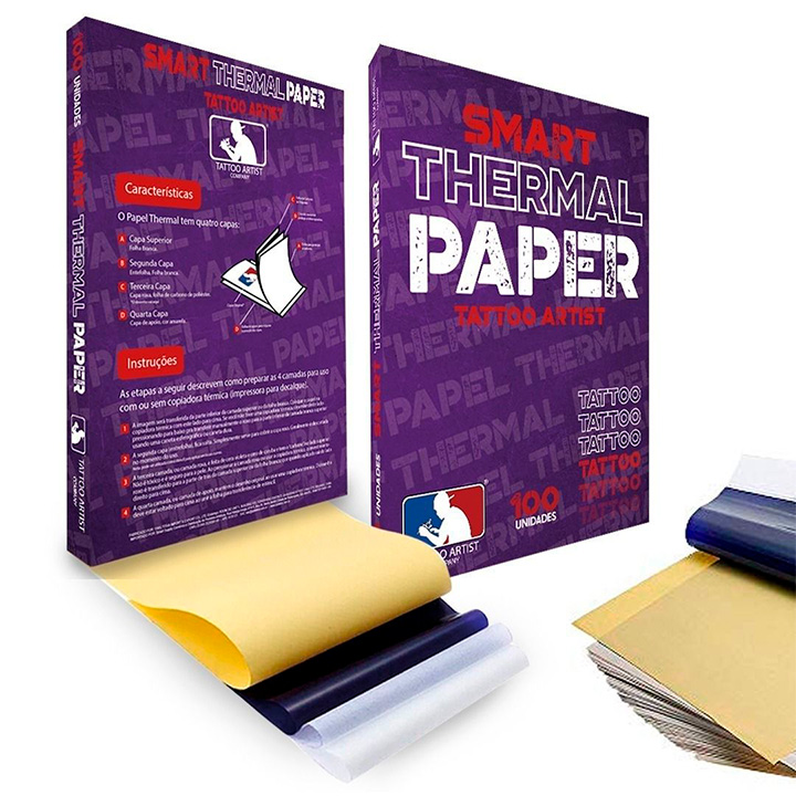 Papel Termal Smart Thermal Paper A4 100 folhas - Papel Termico