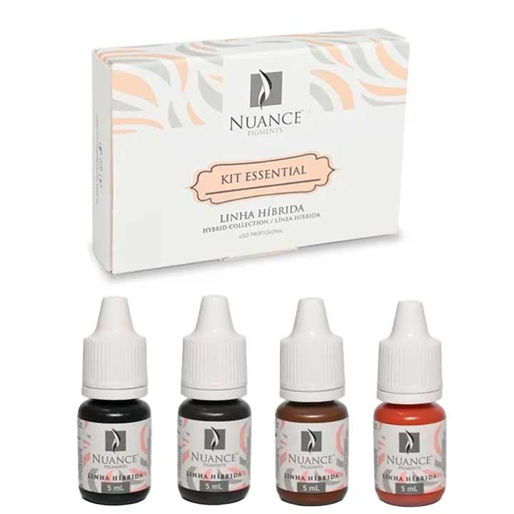 Kit Nuance Pigments Essential Linha Híbrida - 5ml