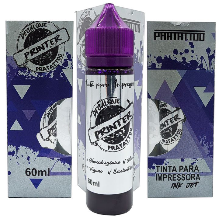 Tinta Decalque Printer PraTattoo 60ml