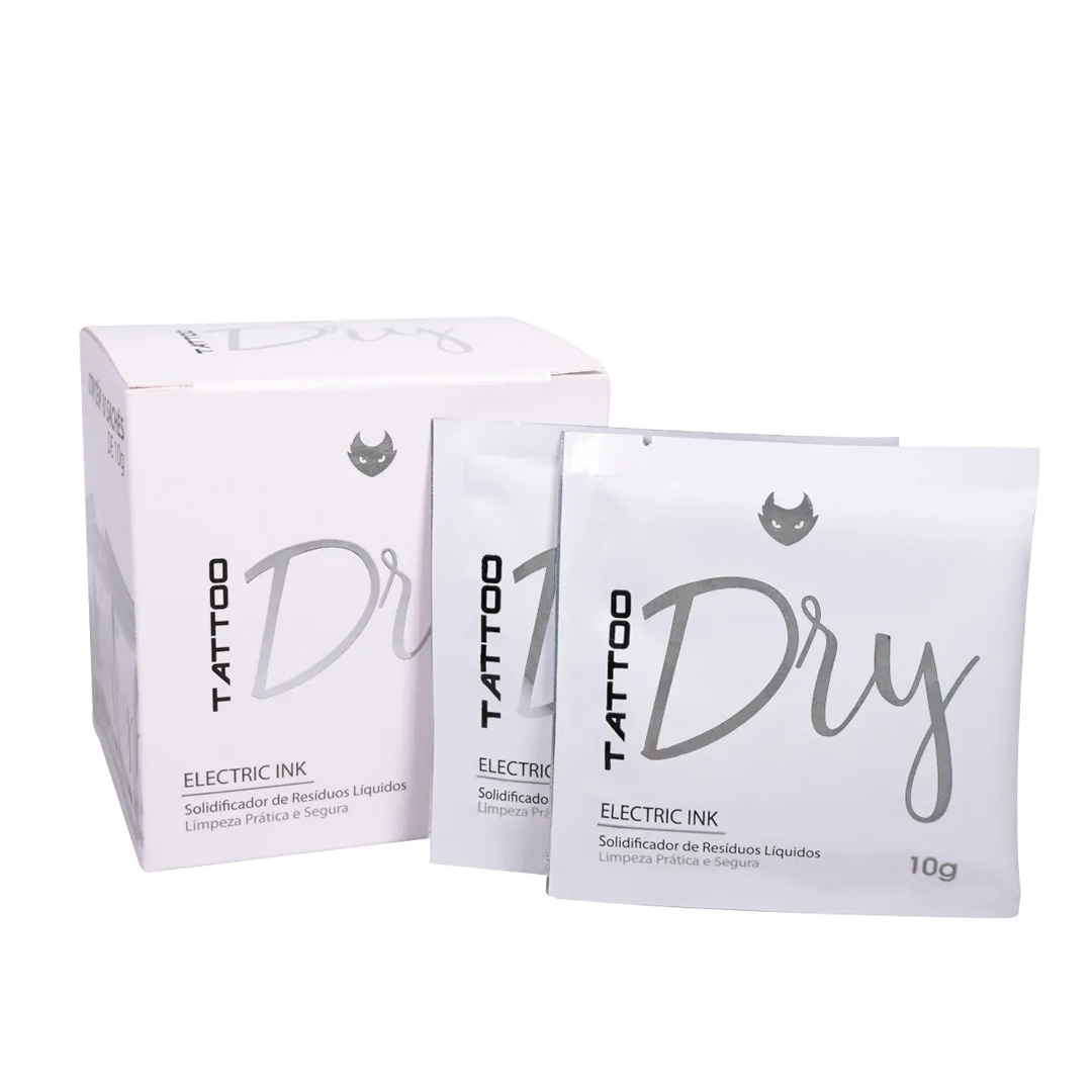 Kit Solidificador Tattoo Dry - Electric Ink c/ 10 Uni
